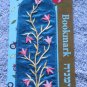 Embroidered Silk Emanuel Bookmark Flowers BME3T
