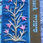 Embroidered Silk Emanuel Bookmark Flowers BME3T
