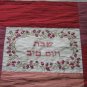 Silk Embroidered Emanuel Challah Cover Rose Pink PCC2