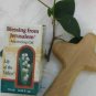 Olive Wood Comfort Cross & Lily of the Valley Anointing Oil