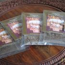 4 Set Holy Land Souvenir Olive Wood Cross + Packet of Holy Earth