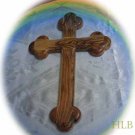 Olive Wood Wall Cross  14 Station 11"  Bethlehem
