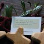 10 Olive Wood Comfort Holding Crosses + Gift Bags