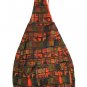XL Ethnic Woven Backpack 3 Pockets Shoulder Tote Bag U8R