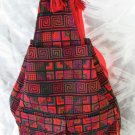 XL Ethnic Woven Backpack 3 Pockets Shoulder Tote Bag U4R
