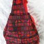 XL Ethnic Woven Backpack 3 Pockets Shoulder Tote Bag U4R