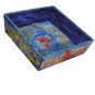 Emanuel Wood Passover Matzah Tray Plate Israel MA3