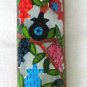 Emanuel Laser Lazer Cut Hand Painted Pomegranates Metal Mezuzah MLC1
