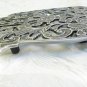 Emanuel Anodized Aluminum Silver Oriental Hamsa Trivet MHP-11