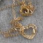 Gold Filled Heart Pendant Necklace
