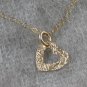 Gold Filled Heart Pendant Necklace