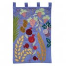 Emanuel Wall Hanging - The Seven Species Blue WXL-4