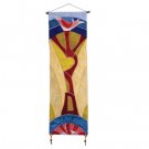 Emanuel Silk Embroidered Wall Hanging Tapestry WL15
