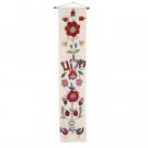 Emanuel Silk Embroidered Wall Hanging Tapestry WLE1