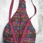 XL Ethnic Woven Backpack 3 Pockets Shoulder Tote U3R