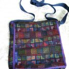 Woven Fabric Men & Women's iPad Tote Handbag Sling U5R