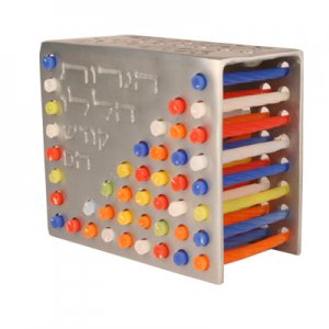 Emanuel Chanukah Hanukkah Aluminum Cast Menorah HMM1