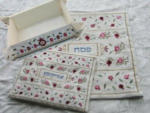 Save Money Passover Matzah Afikomen Cover & Tray MME2