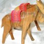 Donkeys 2 Olive Wood Carved Set