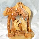 Medium Olive Wood Nativity Scene from Bethlehem I