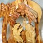 Medium Olive Wood Nativity Scene from Bethlehem I
