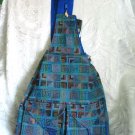 Ethnic Woven Backpack 3 Pockets Shoulder Tote U2L