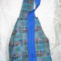 Ethnic Woven Backpack 3 Pockets Shoulder Tote U2L