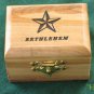 Olive Wood Jewelry Keepsake Box Bethlehem Sm