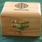 Olive Wood Jewelry Keepsake Box Jerusalem Cross Sm