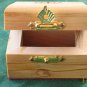 Olive Wood Jewelry Keepsake Box Jerusalem Cross Sm