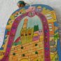 Wood Hamsa Emanuel Hand Painted Wall Decor  'Jerusalem Walls'