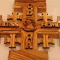 Olive Wood Jerusalem Cross Holy Land Inspiration - God Bless Our Home