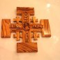 Olive Wood Jerusalem Cross Holy Land Inspiration - God Bless Our Home