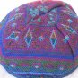 Ethnic Fabric Druze Woven Kippa Kippot Judaica Israel M6