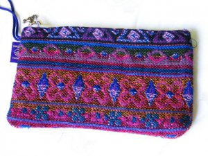 Purple Eye Glass Case/Cosmetic Bag/Small Purse