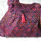 Shoulder Tote Handbag Tote Sling Multi Color Ethnic Druze Anter Nardin EB5