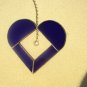 Hanging blue heart