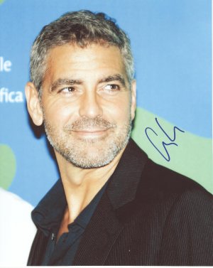 George Clooney Autographed Original Hand Signed 8X10 Photo