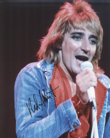 Rod Stewart Autograph Original Hand Signed 8x10 Autographed Photo