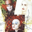 Anne Hathaway & Johnny Depp "Alice In Wonderland" Autographed Original Hand Signed 8X10 Photo