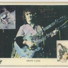 Denny Laine Original Hand Signed 8x10 Autographed Photo Paul McCartney Wings