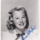 June Allyson Original Hand Signed 8x10 Autographed Photo