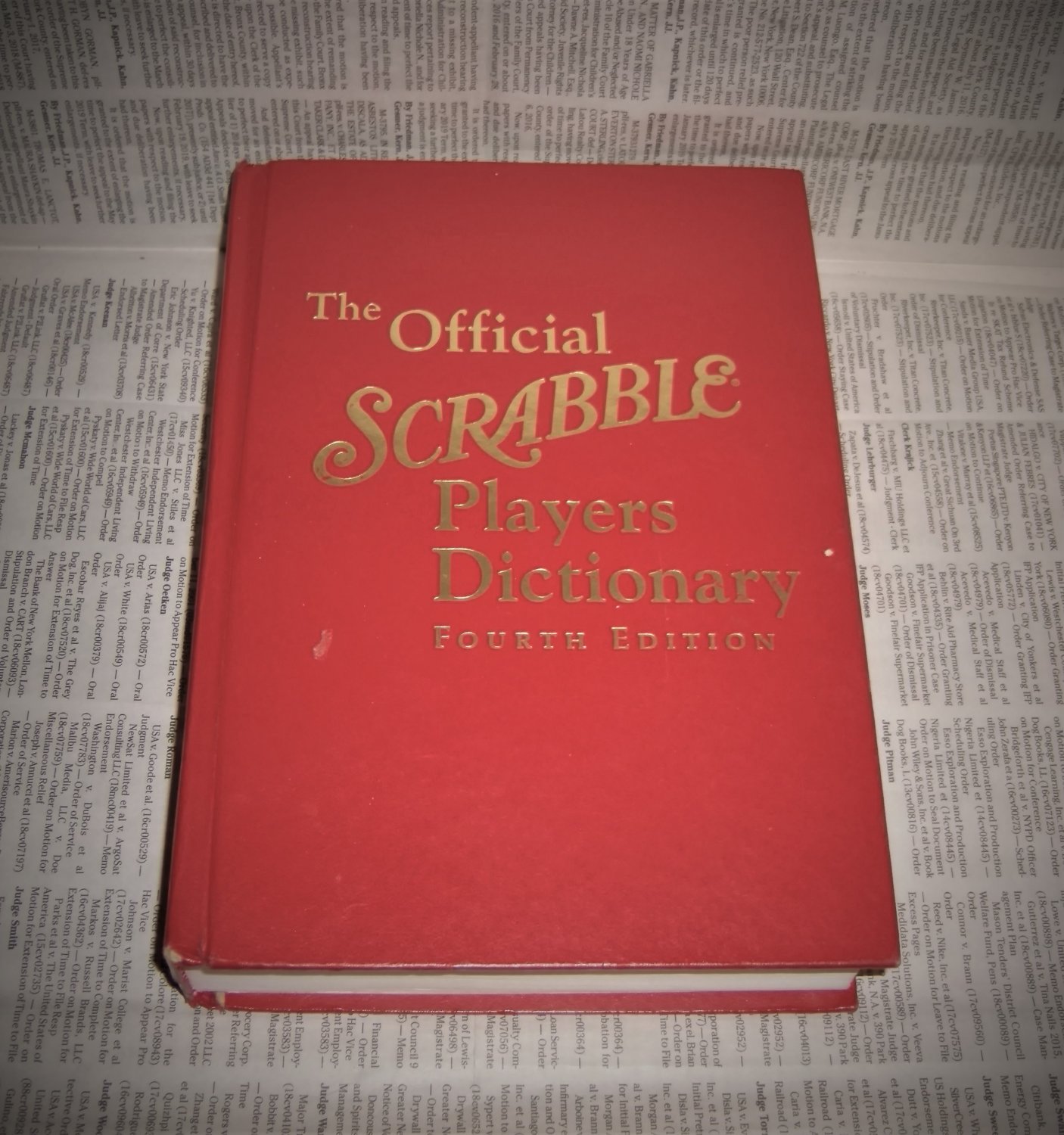 hasbro scrabble dictionary