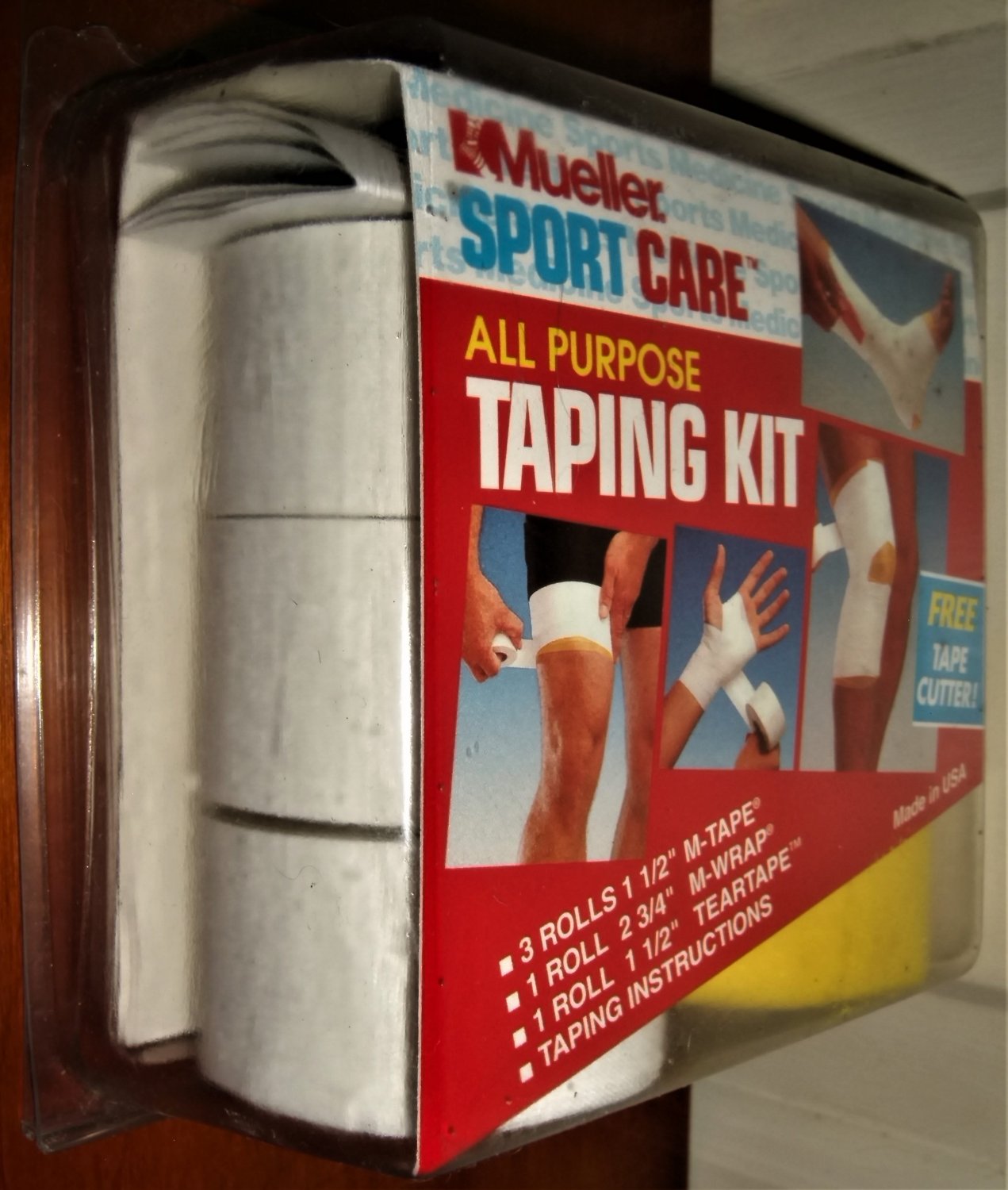 Mueller Sports Medicine USA 430645 Athletic Sports Tape Wrap Kit