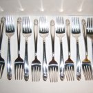 DANISH PRINCESS SILVERPLATE Forks Vintage Holmes Edwards 1938 Lot 12 No Mono