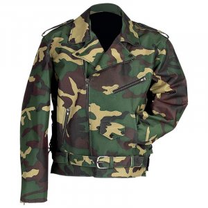 Diamond Plate™ Camouflage Motorcycle Jacket