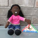 Doll by People Holding Hands Black Hair Girl Gail 12" Collectable 3+ FREE Ship
