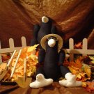 Cute Stuffed Muslin Crows