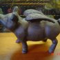 Cast Iron Flying Pig Door Stop