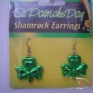 Shamrock Earrings for St. Patricks Day